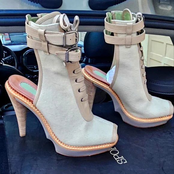 SPORTMAX - Quiz Ankle Bootie - 38 - Picture 2 of 8